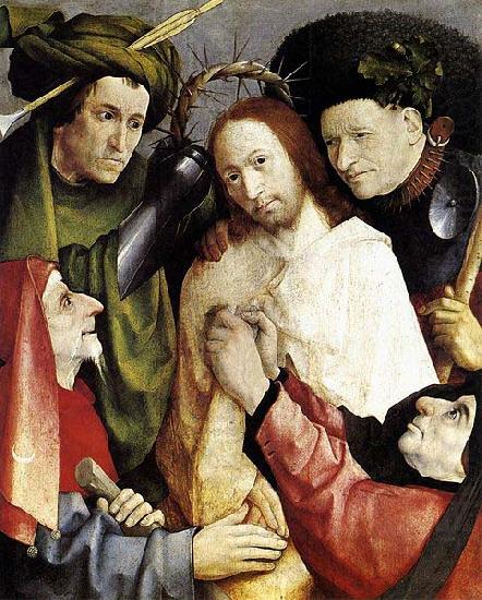 Hieronymus Bosch Christ Mocked oil painting picture